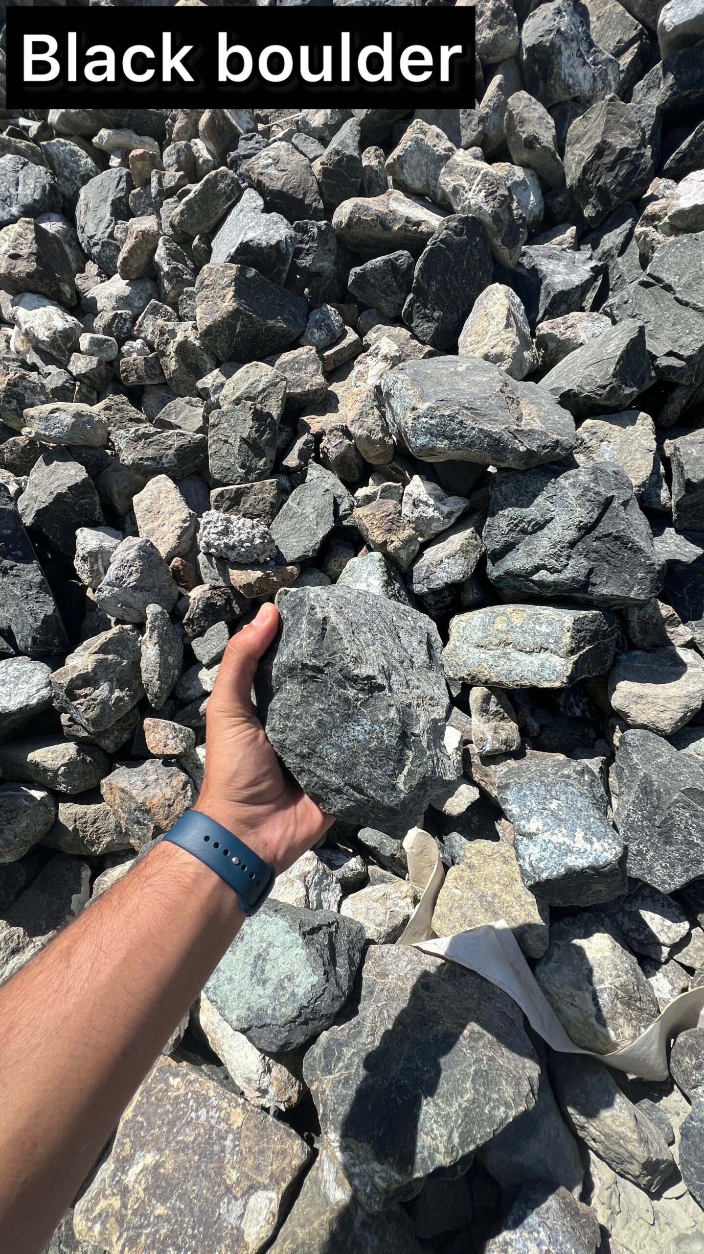 Black Boulder