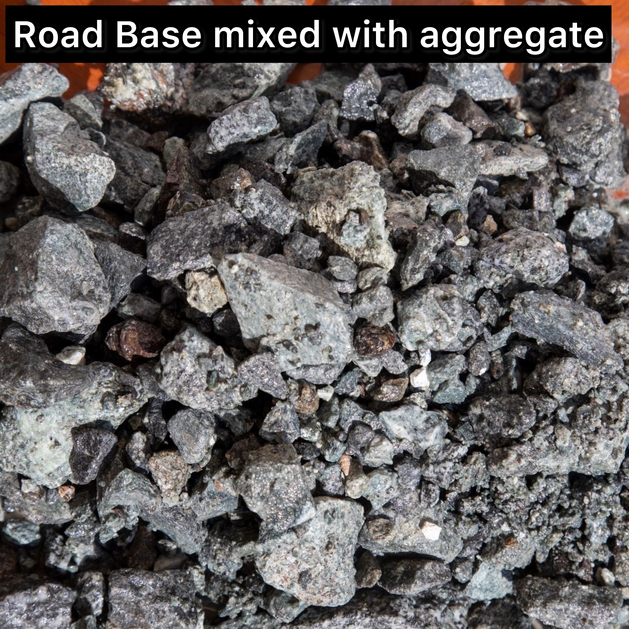 Road Base Mixed With Aggregate