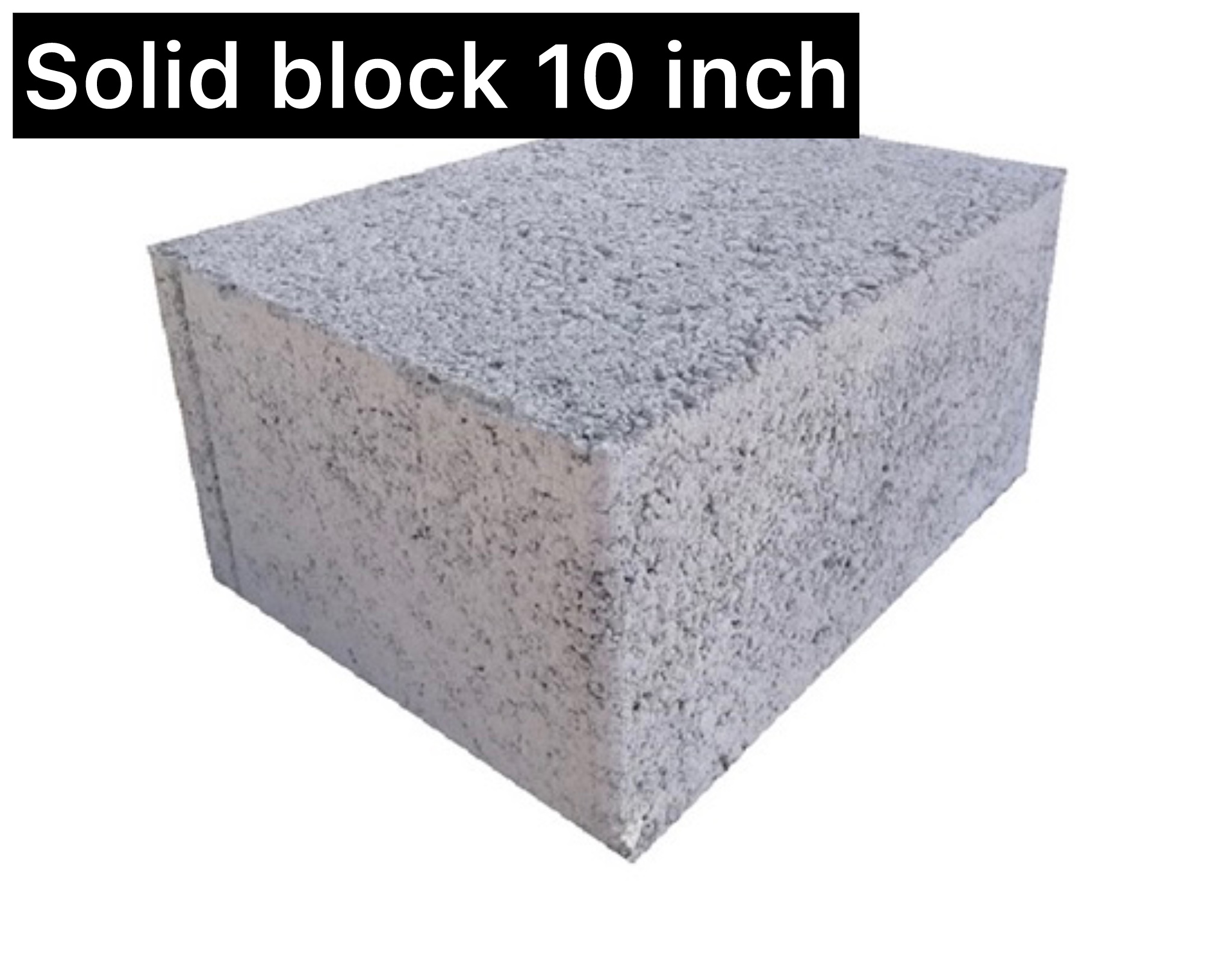 Solid Block 10 Inch