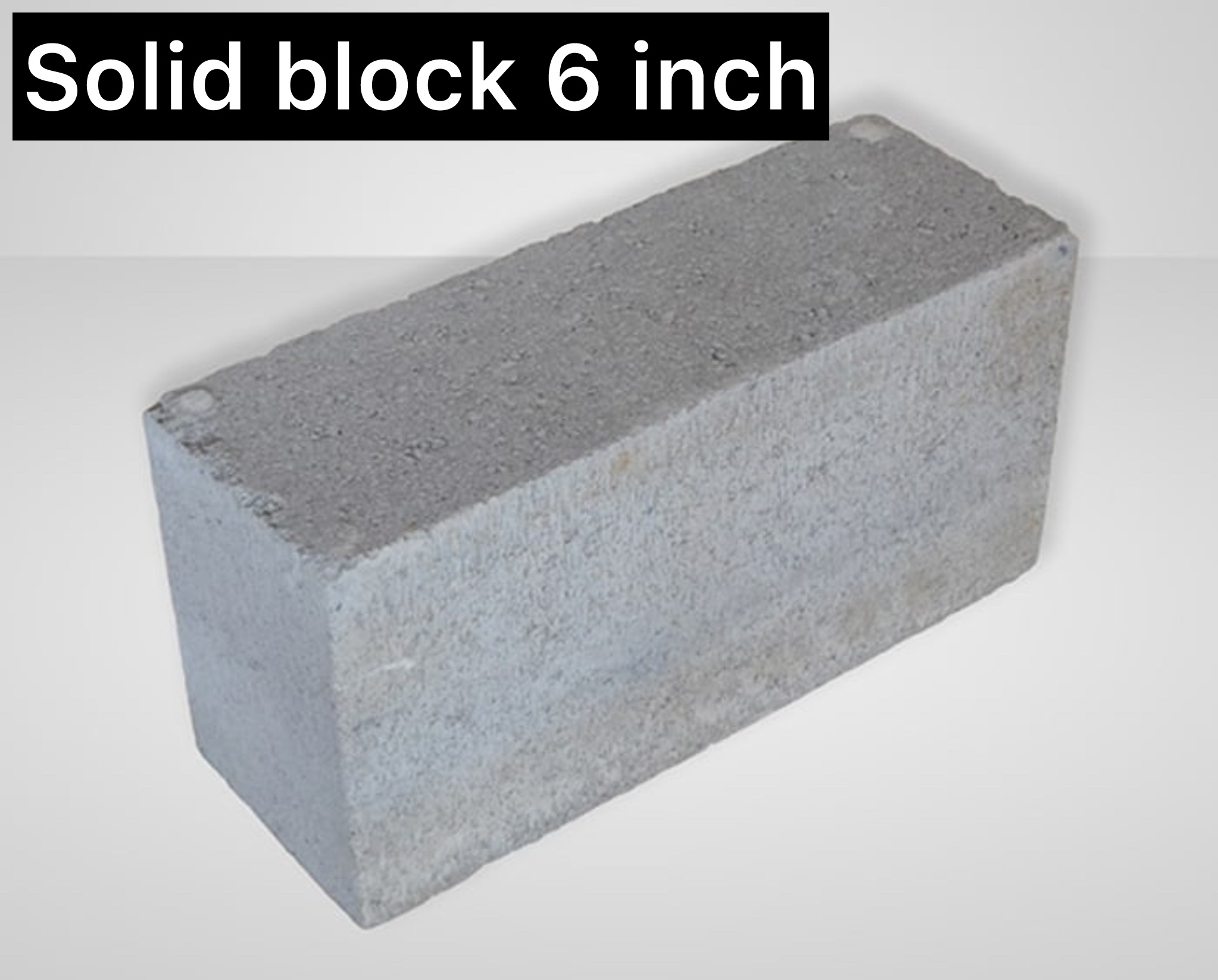 Solid Block 6 Inch